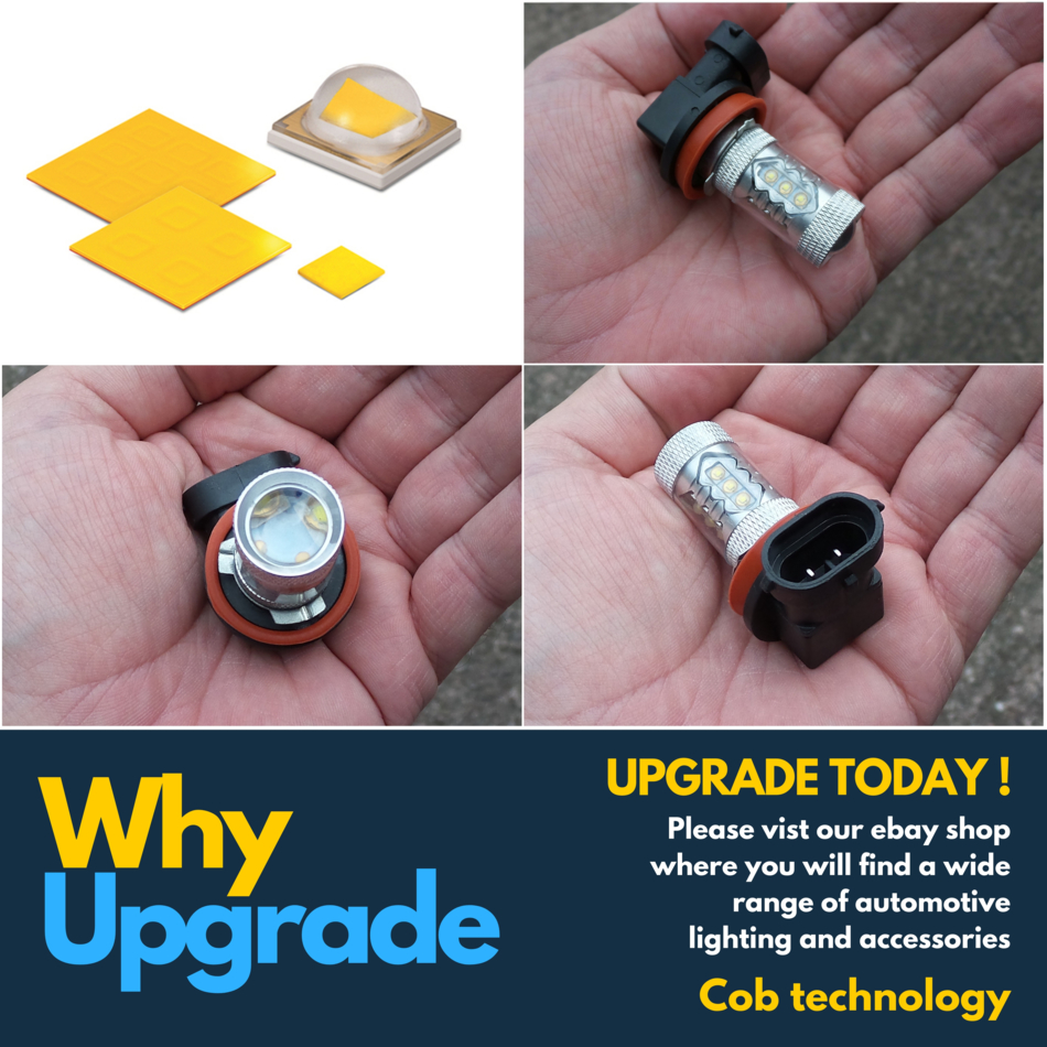 For Audi A1 Fog light Bulbs Led Foglight bulbs Xenon Super White Headlight 12v eBay