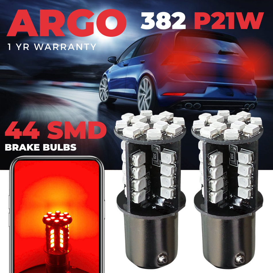For Volvo XC60 Led Red Stop Brake Light Bulbs Lamps Light Bulb Upgrade Xenon 12v