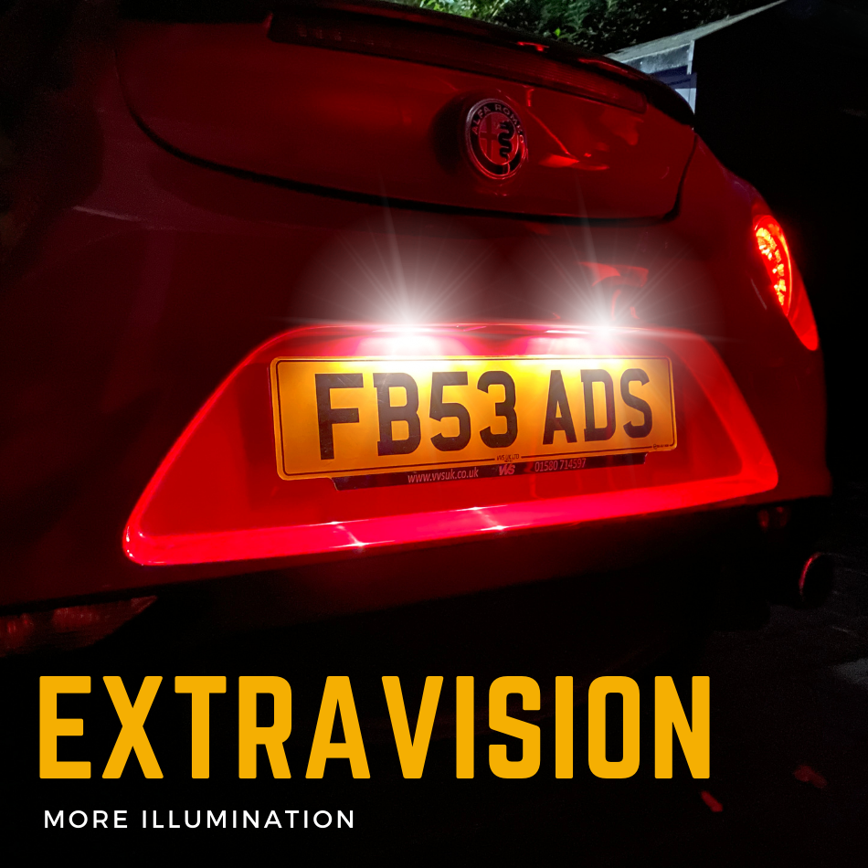 Argo 12 SMD White LED Interior Courtesy Light Bulbs For Land Rover Discovery MK2 (2x Festoon C5W)