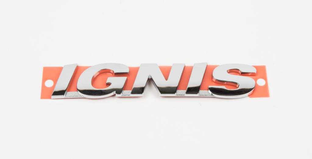 Genuine New SUZUKI IGNIS REAR DECAL Emblem Charcoal 2000-2003 GL 3D5 5DR SUV