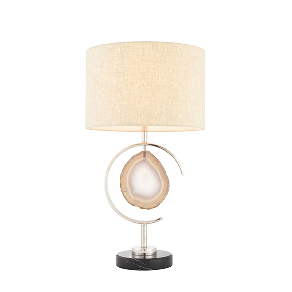 agate table lamp