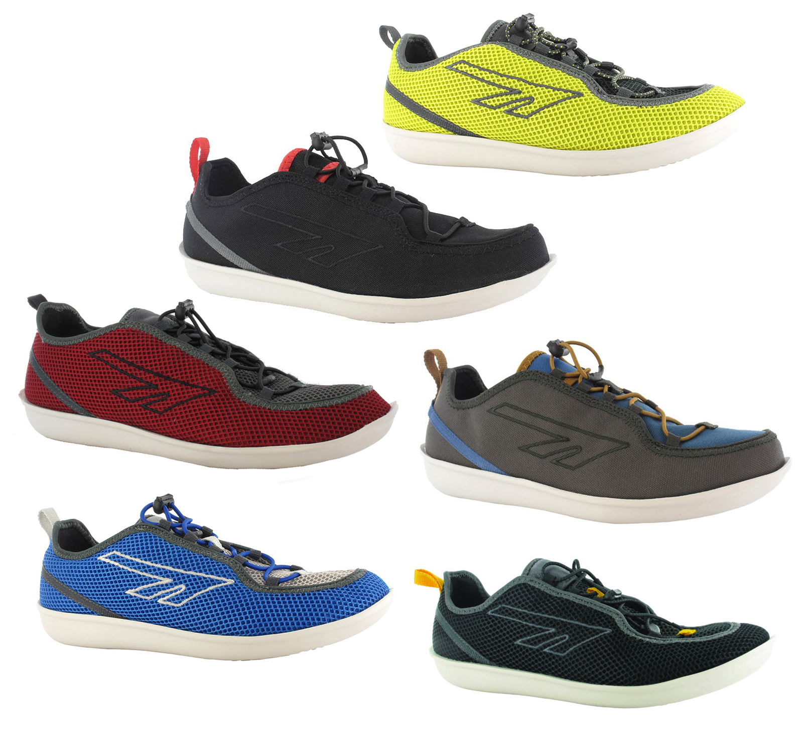 New Mens Hi-Tec Zuuk Lightweight Comfort Casual Pumps Trainers Shoes ...