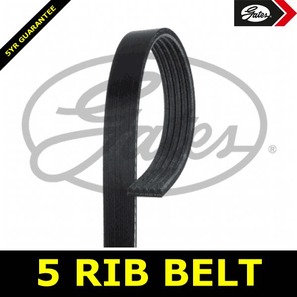 Gates Drive Belt Fan Rib-Belt Alternator for ROVER 75 2.0 CDT CDTi 204D2 M 47 R