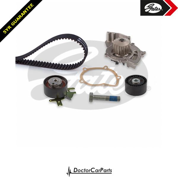 Gates Timing Cam Belt and Water Pump Kit for FORD S-MAX 2.0 CHOICE2/2 TDCi WA6