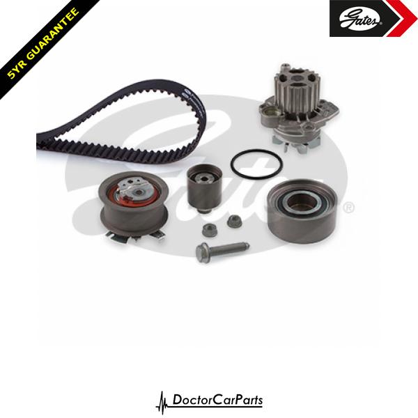 Gates Timing Cam Belt and Water Pump Kit for AUDI A4 2.0 TDI B7 BLB BNA BVF 8E