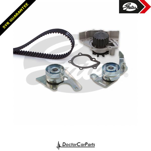 Gates Timing Cam Belt and Water Pump Kit for PEUGEOT BOXER 1.9 D TD