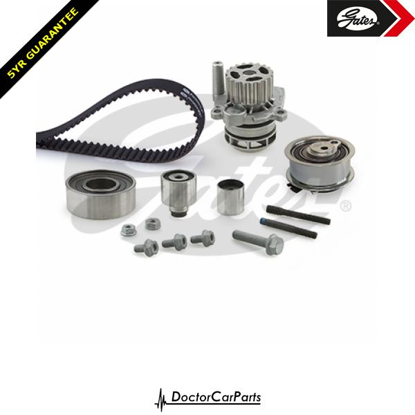 Gates Timing Cam Belt and Water Pump Kit for VW GOLF 1.6 2.0 CHOICE1/2 TDI 5K