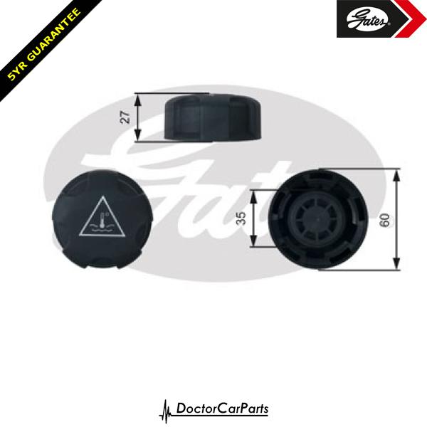 Gates Radiator Cap Expansion for MINI R56 1.4 1.6 2.0 D GP S SD COOPER JCW ONE
