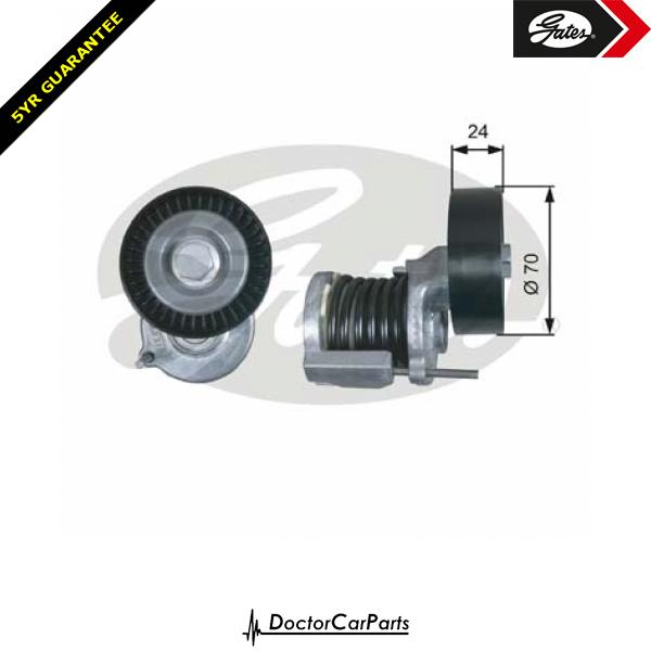 Gates Belt Tensioner Pulley Alternator for AUDI A4 1.9 2.0 TDI B6 B7 B8