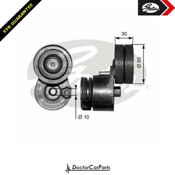 Gates Belt Tensioner Pulley Alternator VIVARO 1.9 2.0 CHOICE1/2 No Ac W/Ac