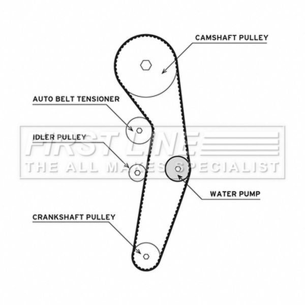 Timing Belt Water Pump Kit FOR AUDI A4 8E CHOICE2/2 00->04 AVB