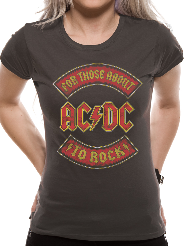 /AC/DC (About To Rock Women's) T-shirt | TM Shop