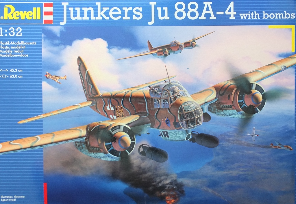 Revell 1/32 Junkers Ju 88A-4 with Bombs # 03988 | eBay