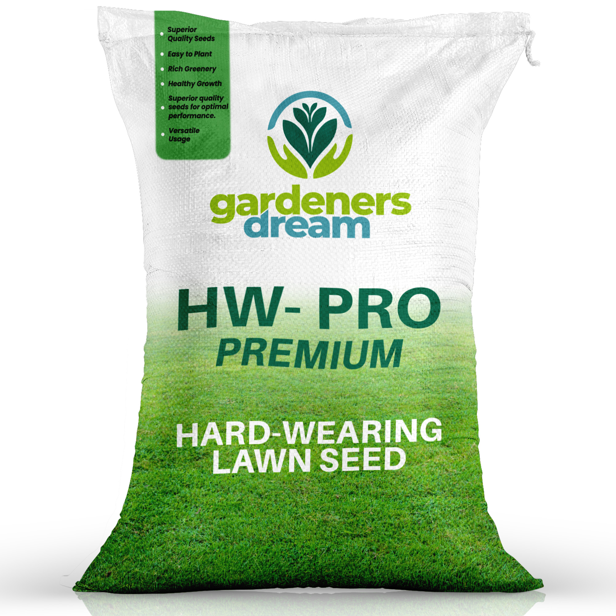 GARDENERS DREAM HARD-WEARING PREMIUM TOUGH BACK GARDEN LAWN GRASS SEED