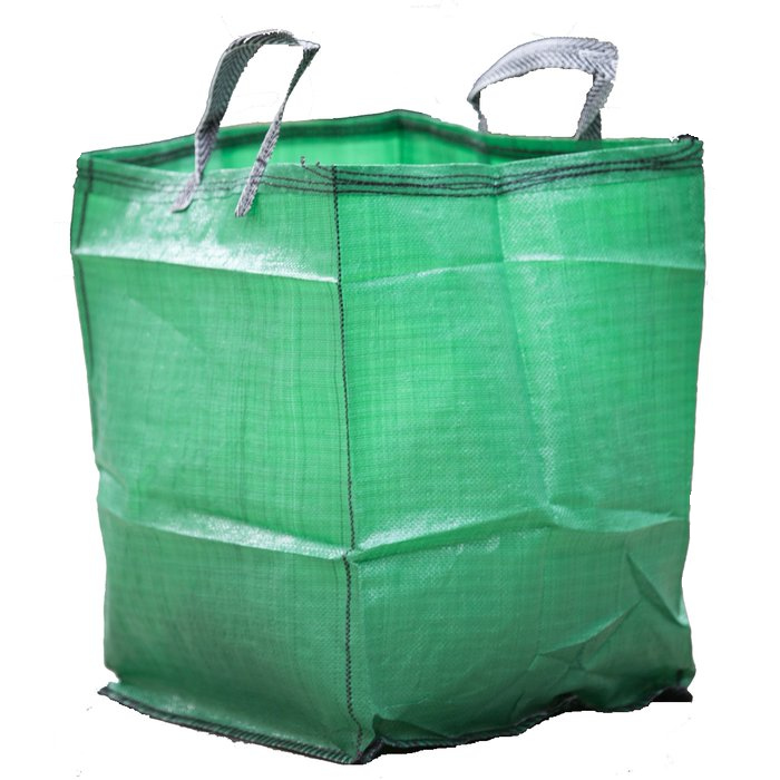 120L GREEN GARDEN WASTE BAGS POLYPROPYLENE ORGANIC MATERIAL REFUSE SACK BIN - Picture 13 of 18