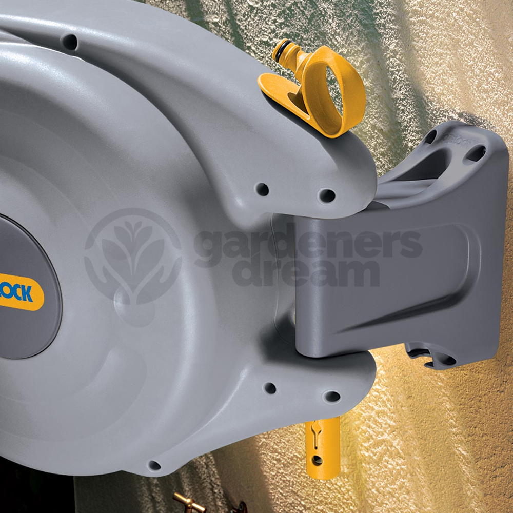 HOZELOCK AUTO RETRACTABLE REEL HOSE OUTDOOR GARDEN WALL MOUNTED VARIOUS