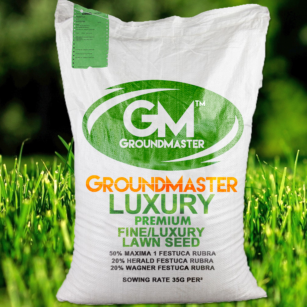 GroundMaster Fine Luxury Green Lawn Ornimental Style Grass Seed Various