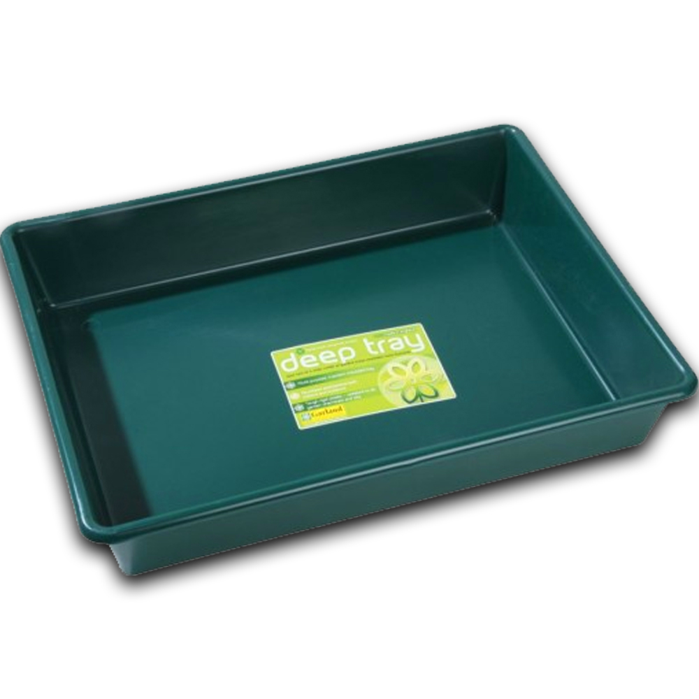 Garland Garden Trays Various Sizes Types & Colours Plastic Hydroponic Greenhouse eBay