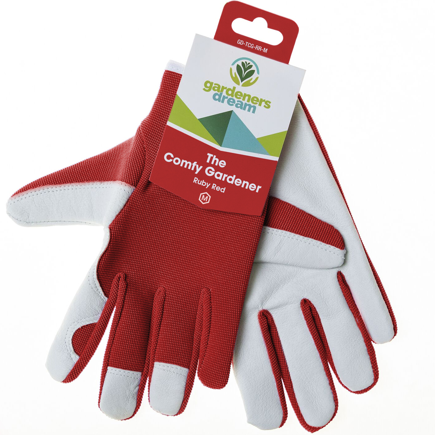 GardenersDream Ladies / Mens Slim Fit Leather Gardening Work Gloves Red 5051644619450 eBay