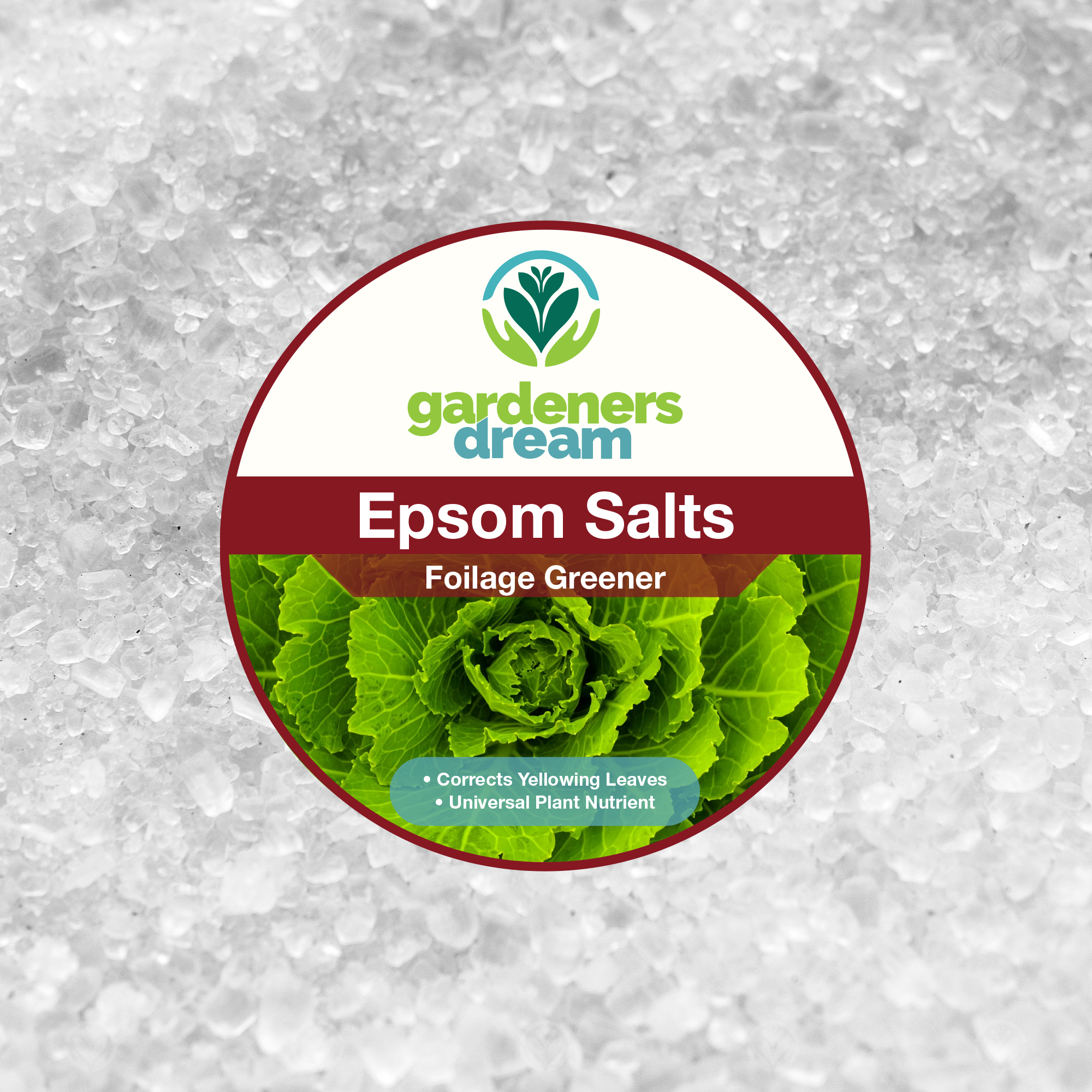 Gardenersdream Epsom Salts Foliage Greener Plant Food Garden