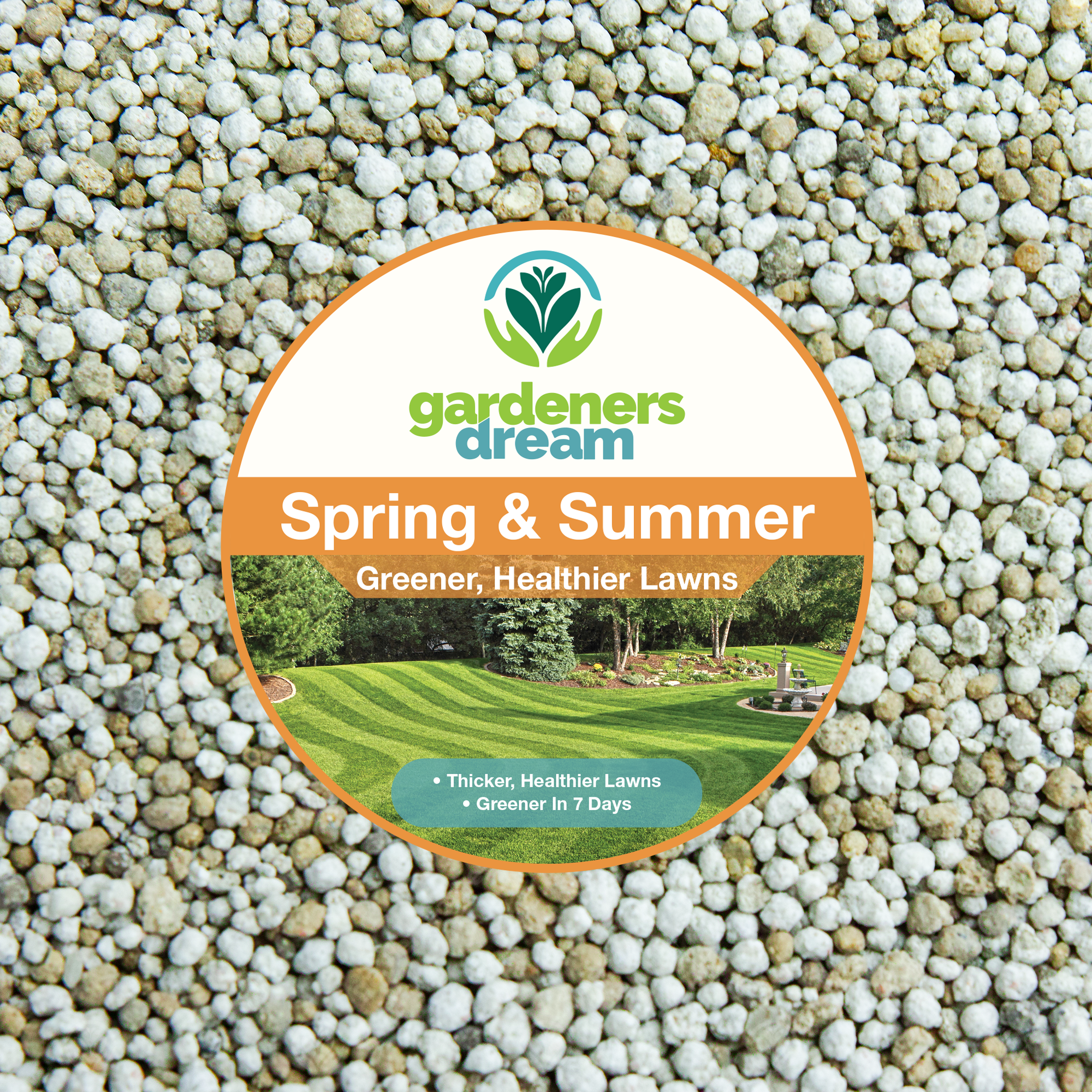GardenersDream - SPRING & SUMMER - TURF ENHANCER GRASS FEED GARDEN FERTILISER