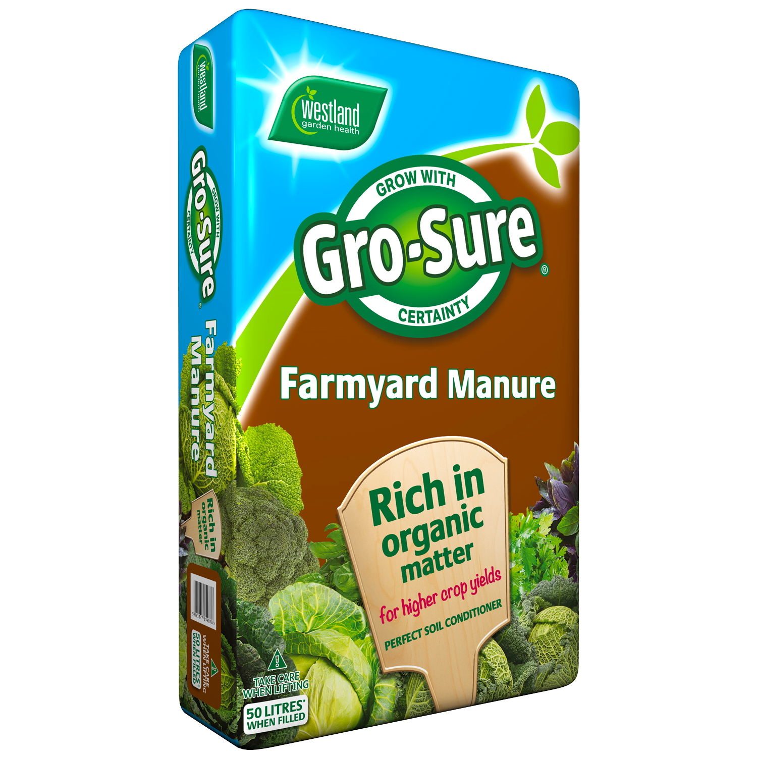 Westland 50L Farm Yard Horse Manure Multi Purpose Soil Conditioner