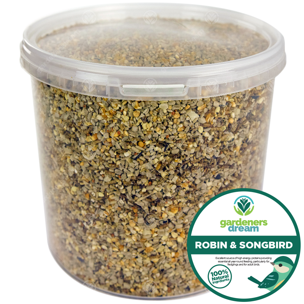 GardenersDream Robin & Songbird Seed Premium Wild Bird Food For