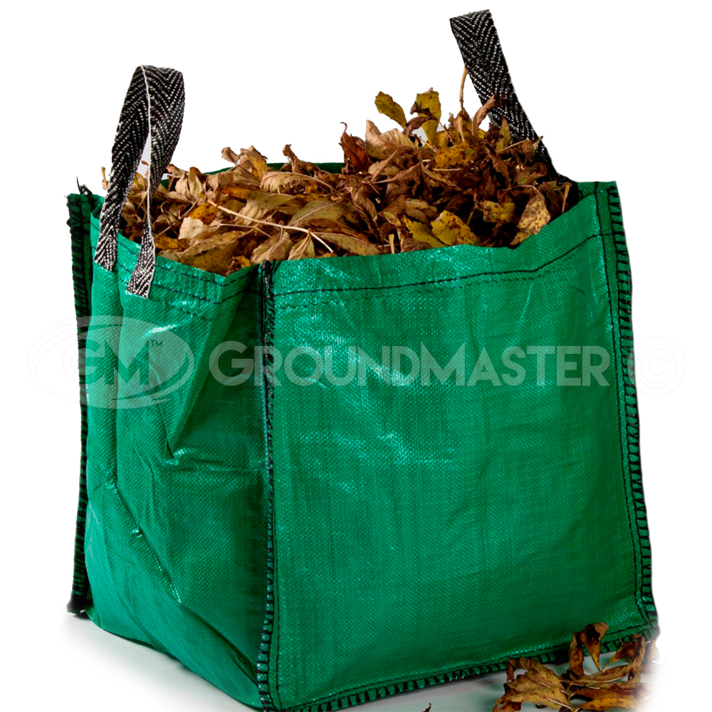GroundMaster 150L Garden Waste Bags - Large Heavy Duty Refuse Sacks With Handles - Picture 20 of 30