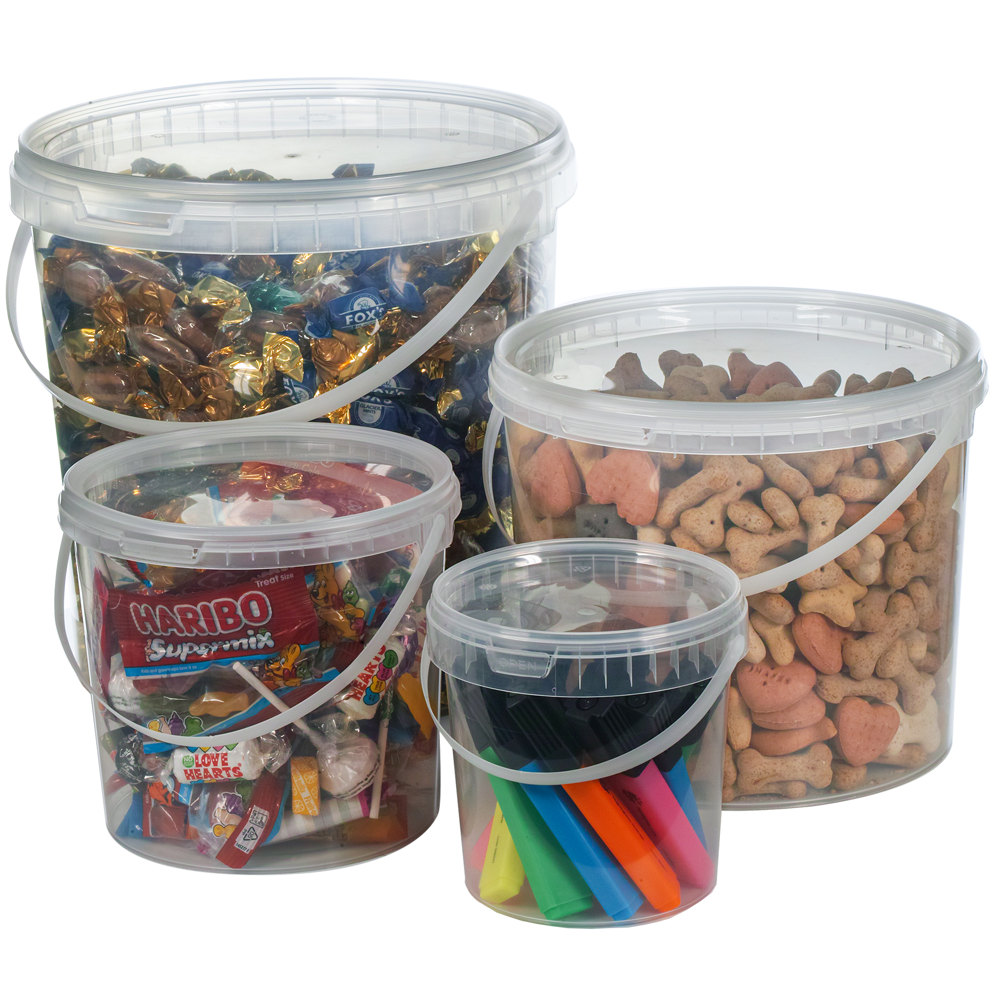 GardenersDream Durable Multipurpose Clear Round Recylable Plastic