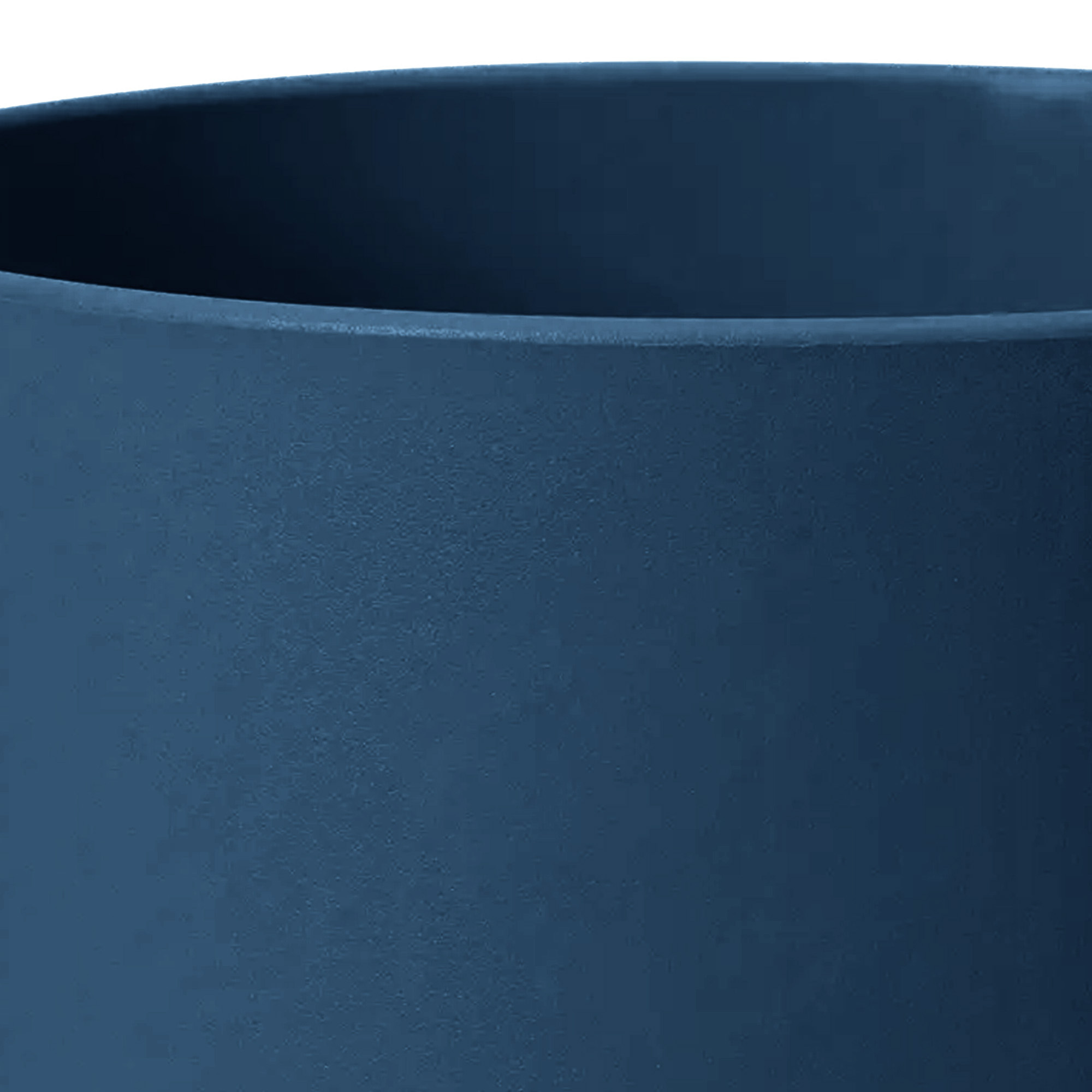 Blue Lisbon Ceramic Round Pot Indoor Plant Pot for House Plants in Home Office - Picture 11 of 17