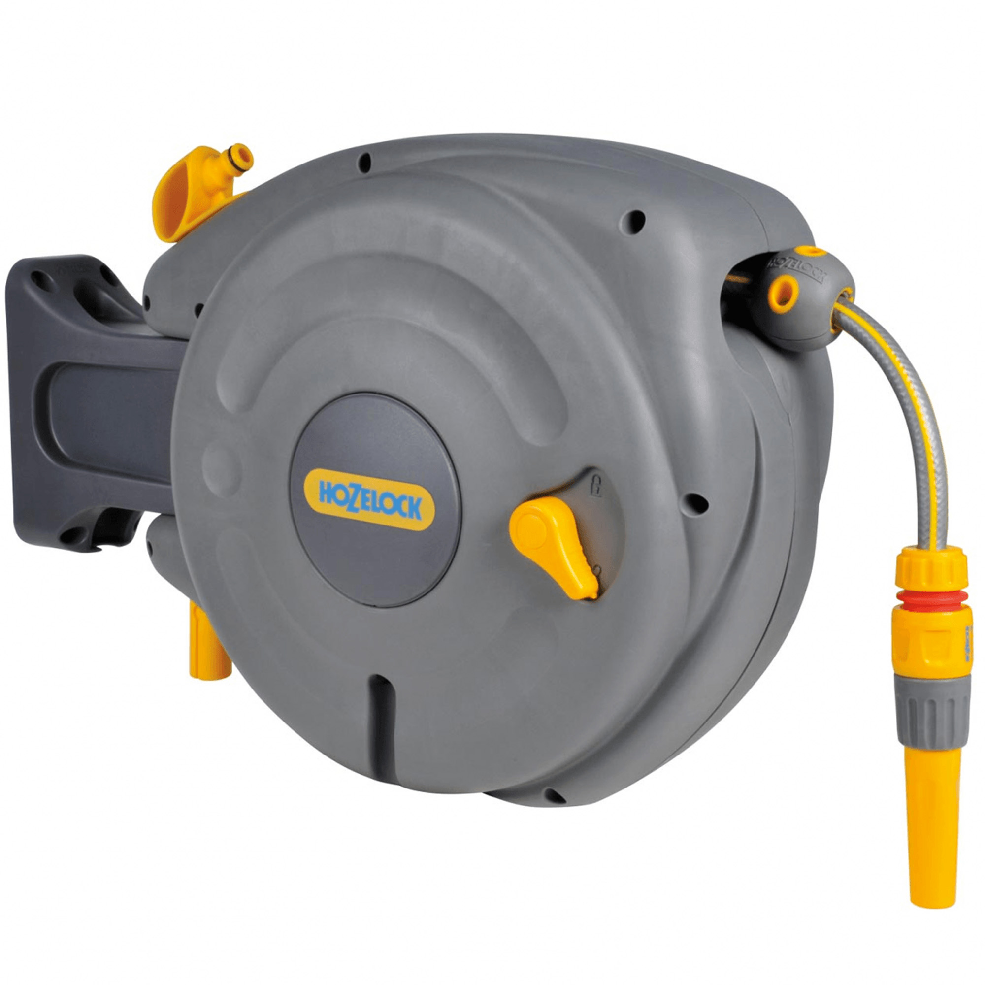 Hozelock Auto Reel Hose Garden Hose Wall Mounting Protective 180° Pivot Case - Picture 11 of 25