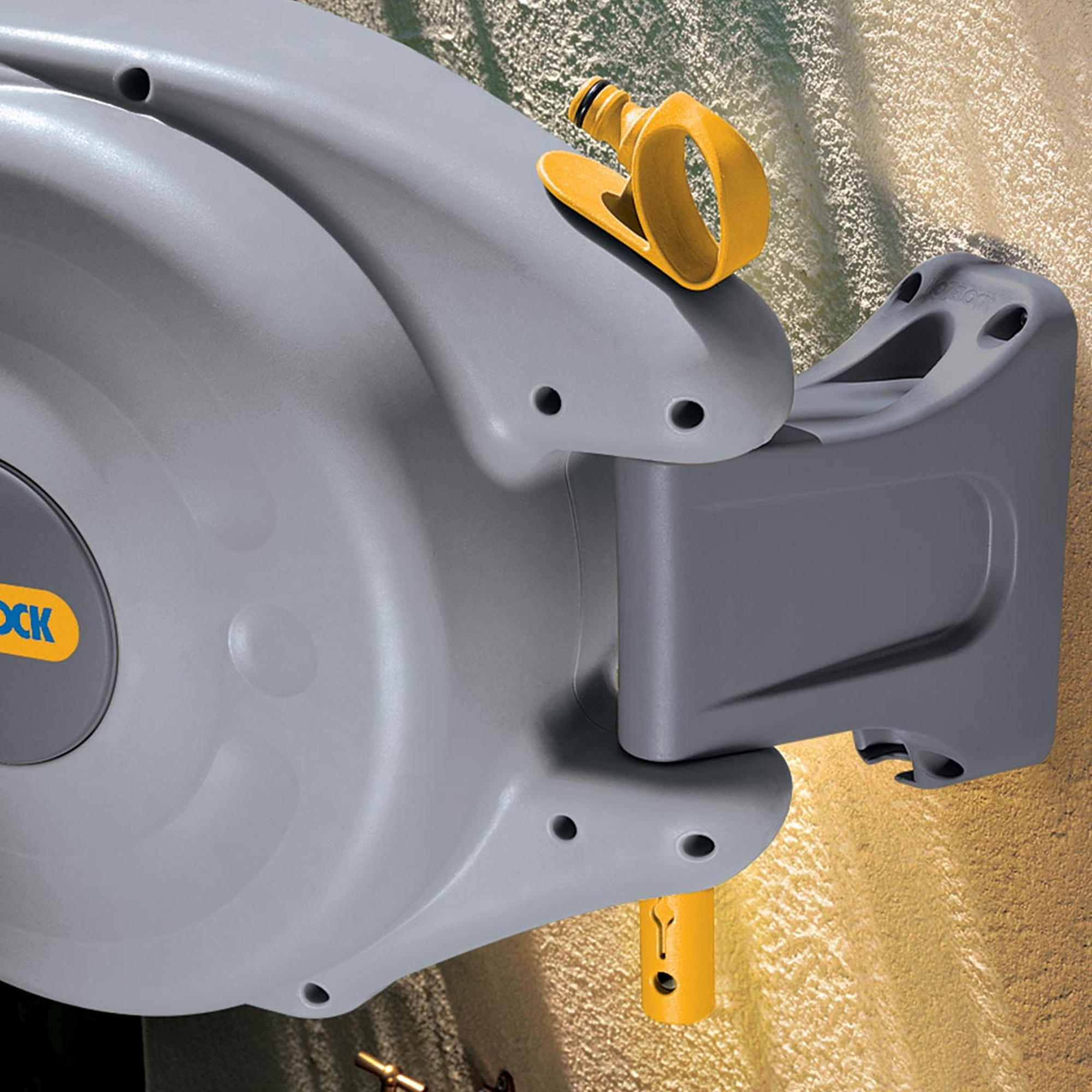 Hozelock Auto Reel Hose Garden Hose Wall Mounting Protective 180° Pivot Case - Picture 14 of 25