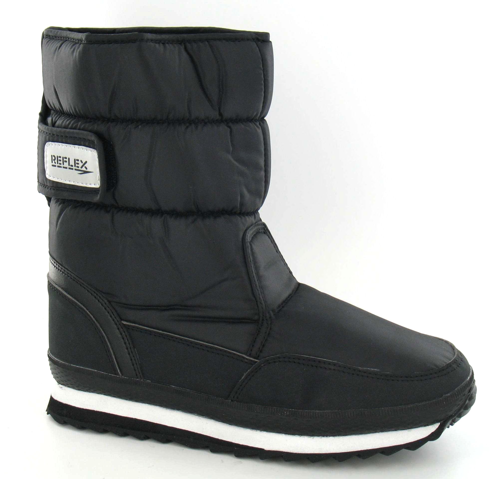 Reflex Flat Velcro Strap Snow Boot | eBay