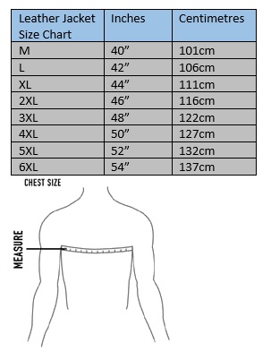 Sport Coat Sizing Chart