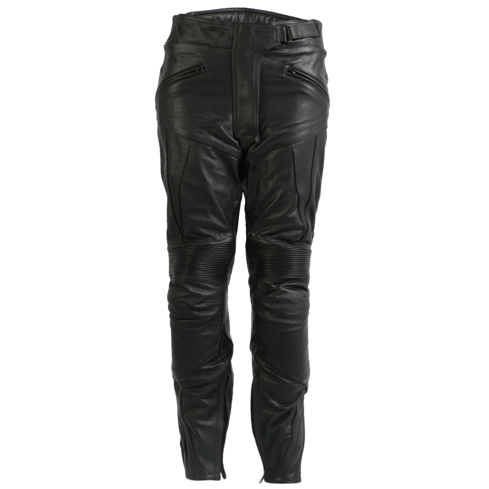 New Ladies Leather Touring Motorcycle / Motorbike Trousers / Pants CE ...