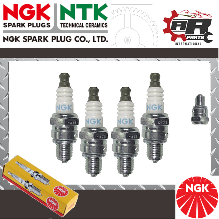 4 Pack Genuine NGK 3066 Spark Plugs CMR7H For Husqvarna Redmax - Foto 5