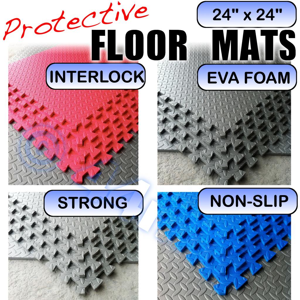 Interlocking Foam Floor Mats : Target