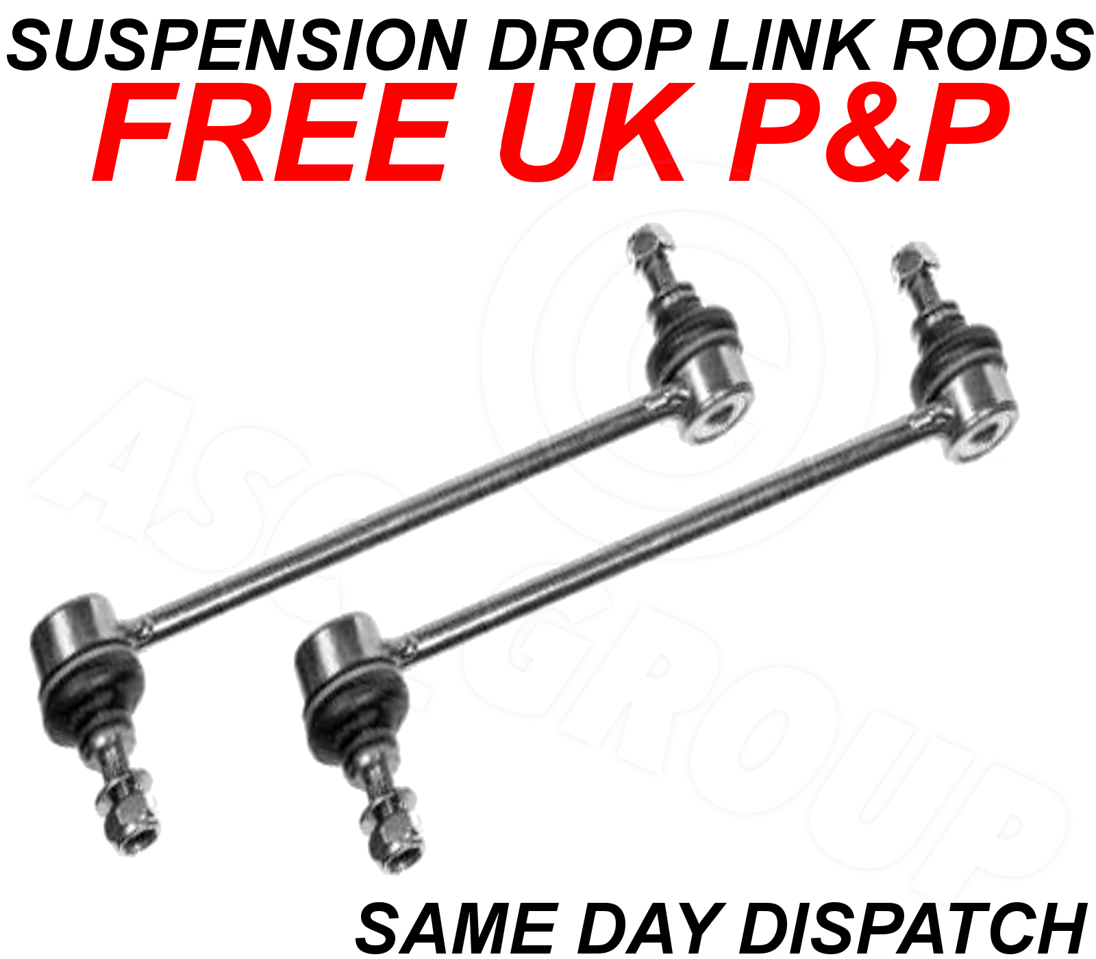 PEUGEOT CITROEN FRONT Anti-roll Bar Link Stabiliser Drop Link Rods Sway ...