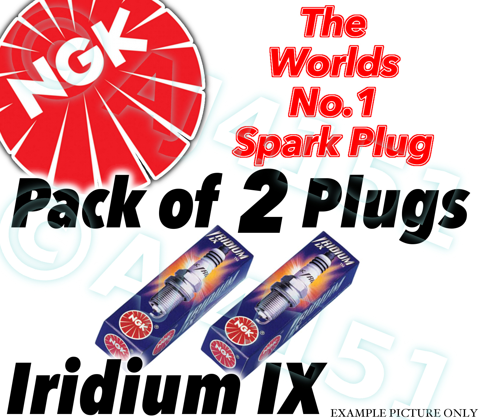 Nouveau ngk spark plug commerce prix cr7eix stockno 7385