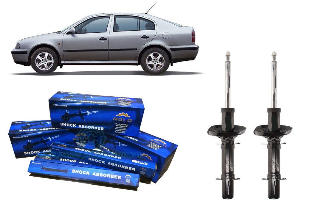 Shock Absorber Front PAIR Skoda Octavia (1U_) Petrol/Diesel 1999