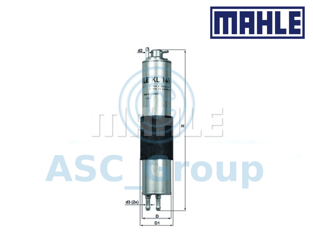 Fuel Filter Mahle KL 149