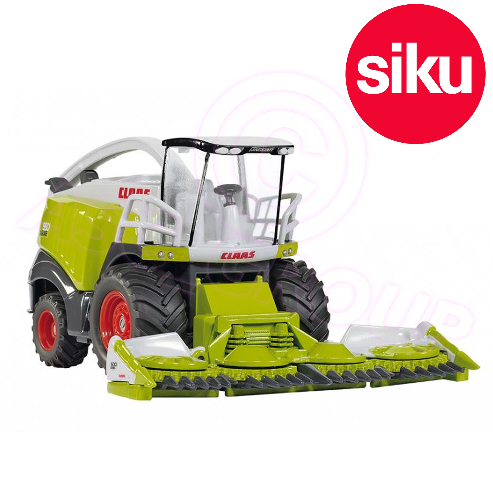 Cornhuskers 1//87 Kibri 11176 Claas jaguar 890 m