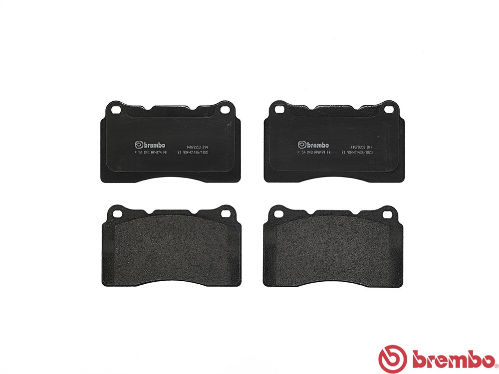 BREMBO GENUINE ORIGINAL BRAKE PADS FRONT AXLE P56025