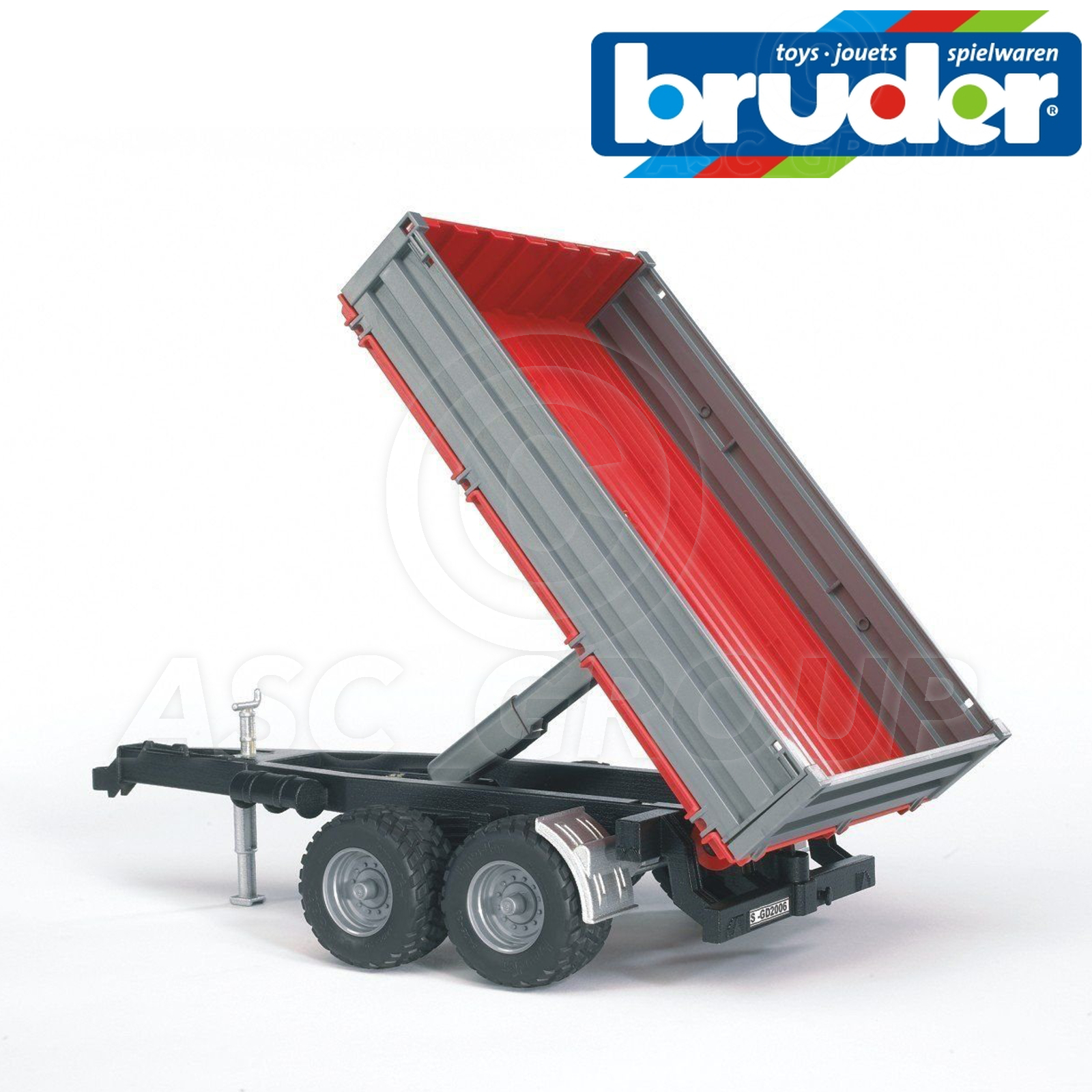 bruder truck with trailer