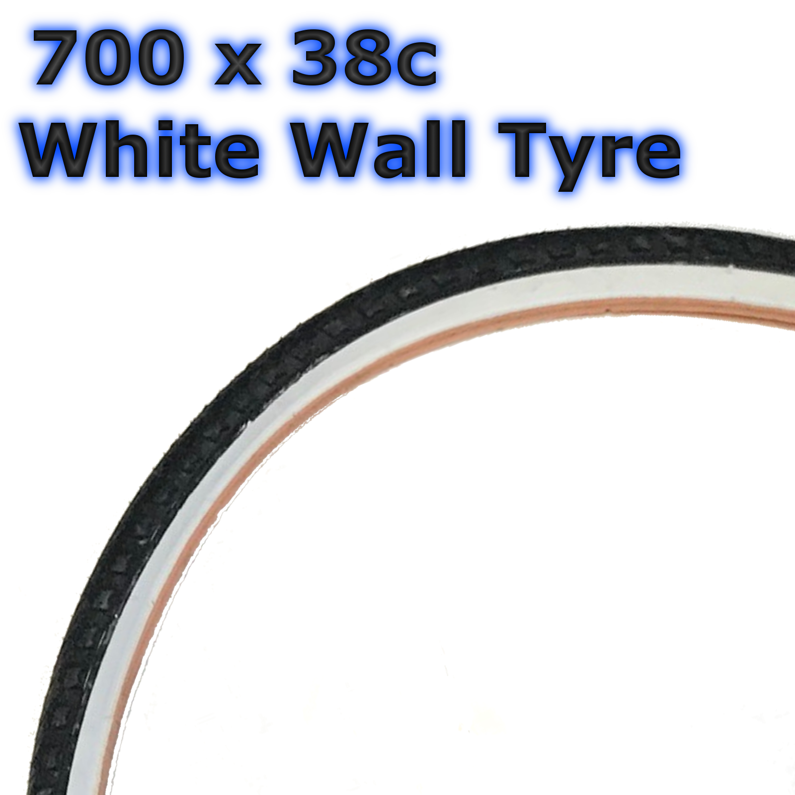 1 x 700x 38c 28 x 1 58 x 1 12 40622 White Wall Hybrid Tyre Bicycle 1 x 700x 38c 28 x 1 58 x 1 12 40622 White Wall Hybrid Tyre Bicycle