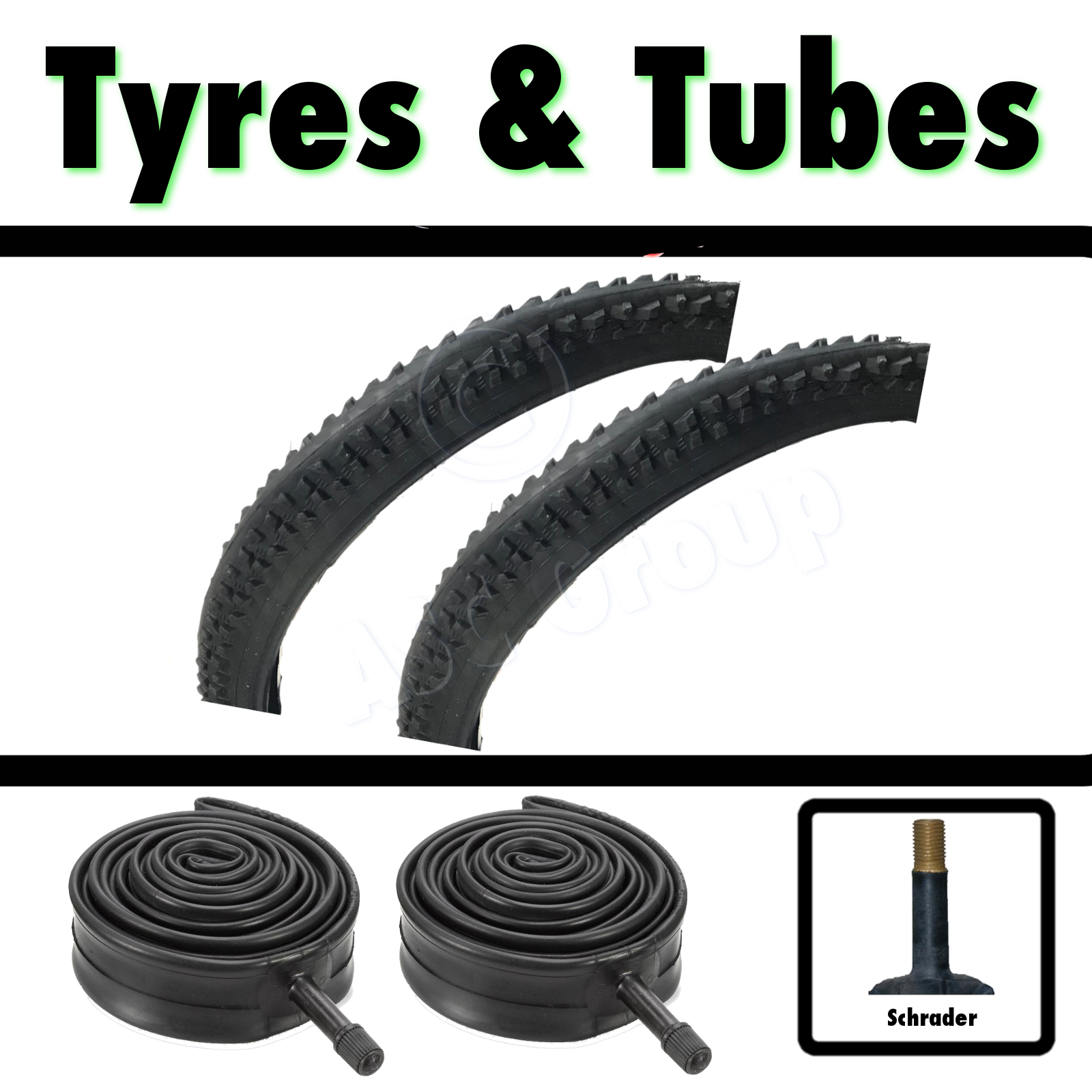24 x 2.10 mountain bike tire