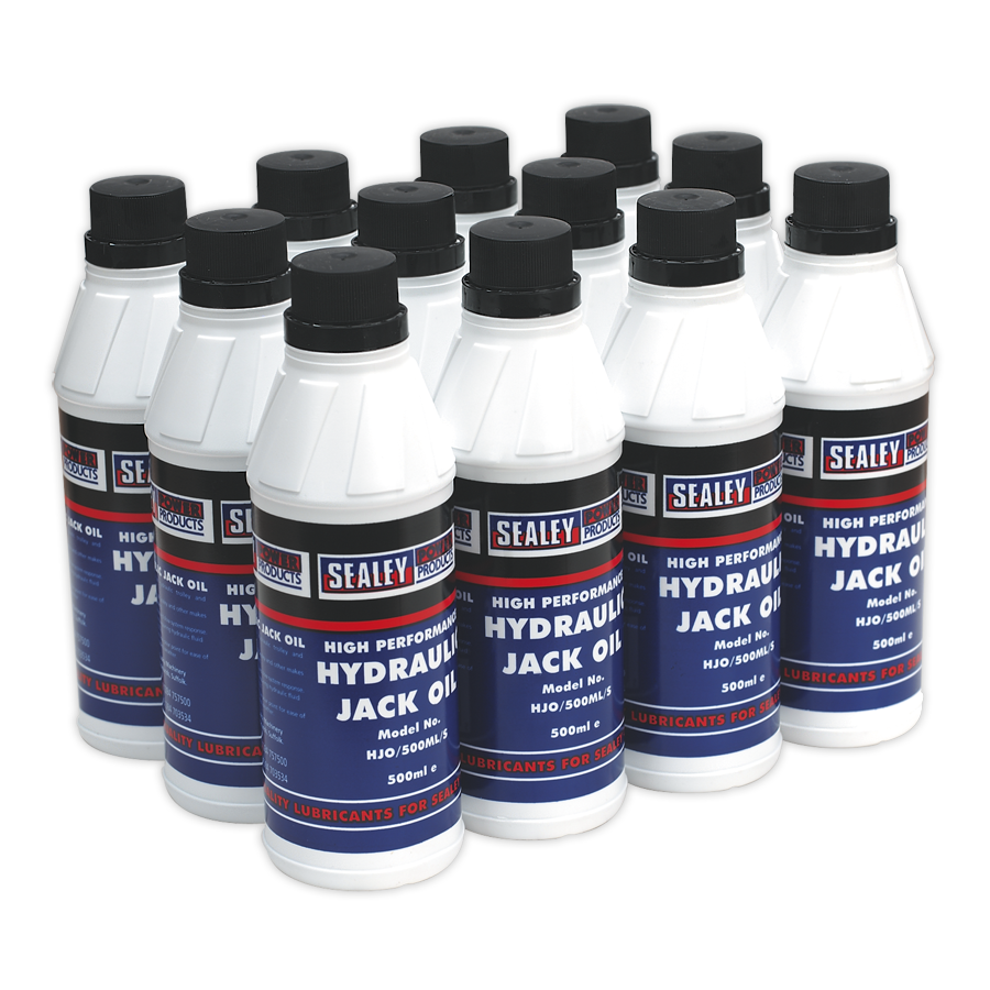 12 Stück Sealey Hydraulik Wagenheber Öl 500ml Qualität Öl für Wagen Flasche eBay