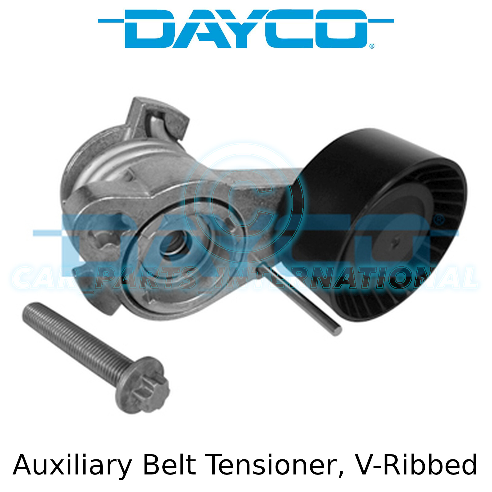 Dayco Auxiliary, Drive, VRibbed Belt Tensioner Pulley APV3020 EO