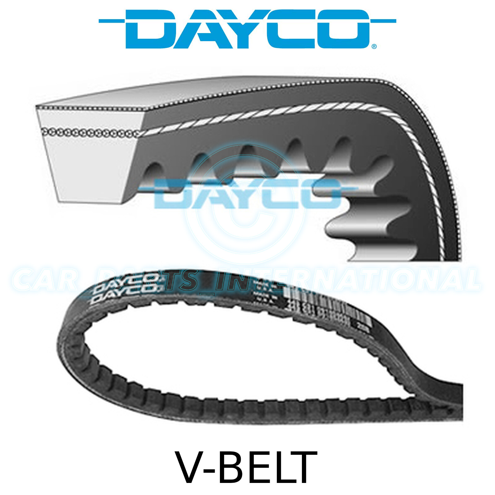 Dayco VBelt, Vee belt, Auxiliary, Drive 1175mm x 13mm 13A1175C EO