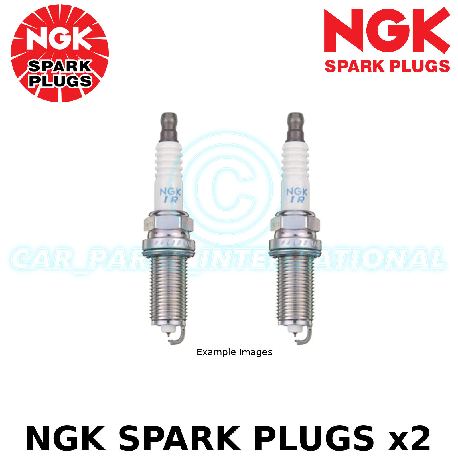 6289 2 X NGK LASER IRIDIUM SPARK PLUG CR9EIA-9